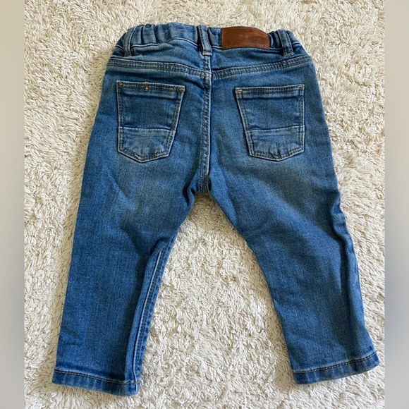Zara Baby Denim Jeans 9-12 Months - Picture 3 of 3